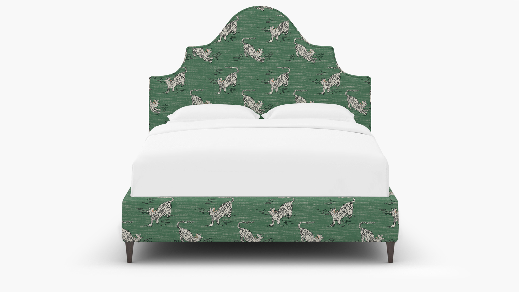 Landon Square Gray Queen Bed | Rooms to Go, image size:2133x1200