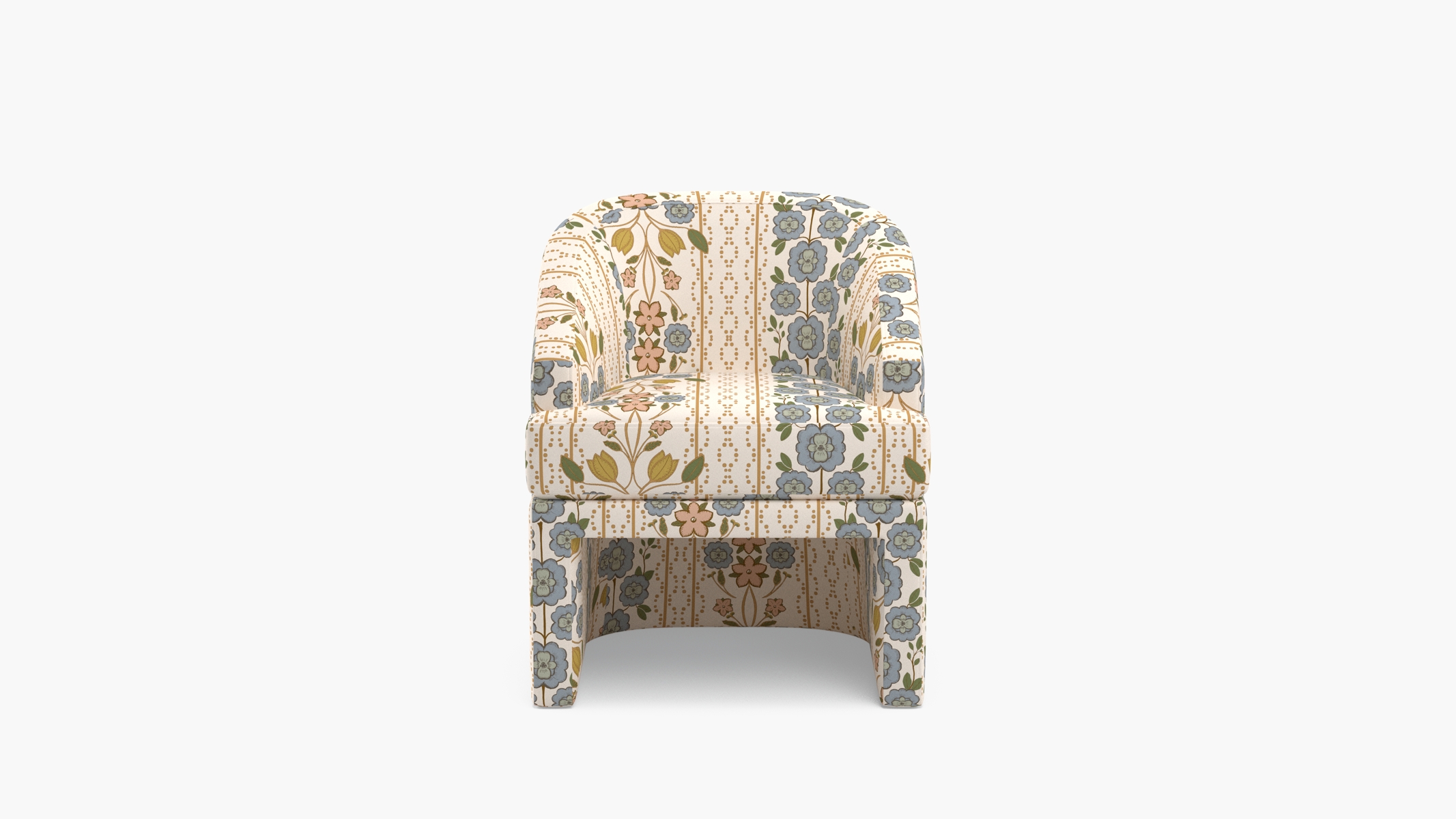 Arco Dining Chair | Colonial Blue Floriline