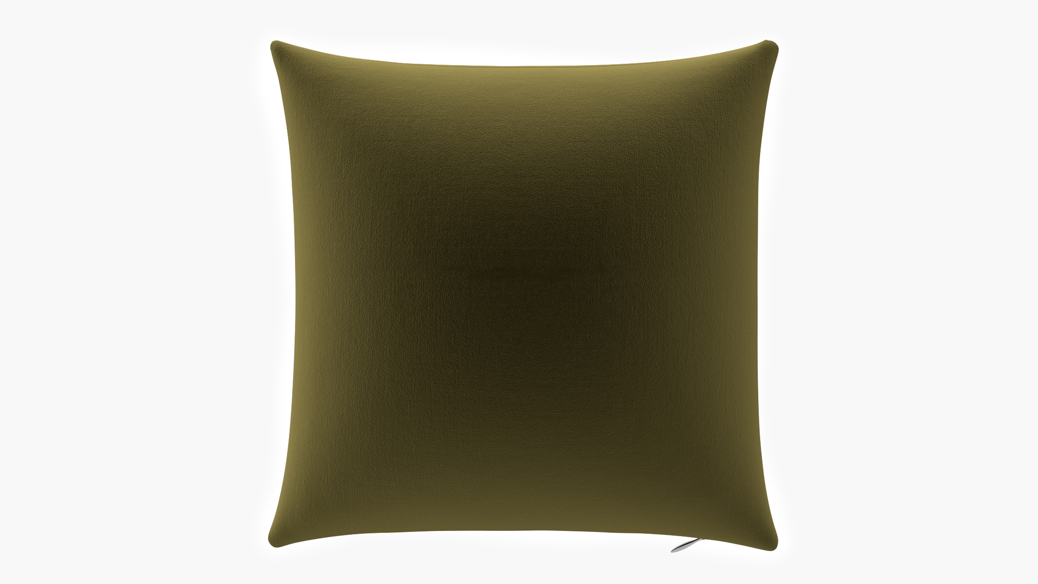Sage Performance Velvet Upholstered Custom Throw Pillow Cover 20