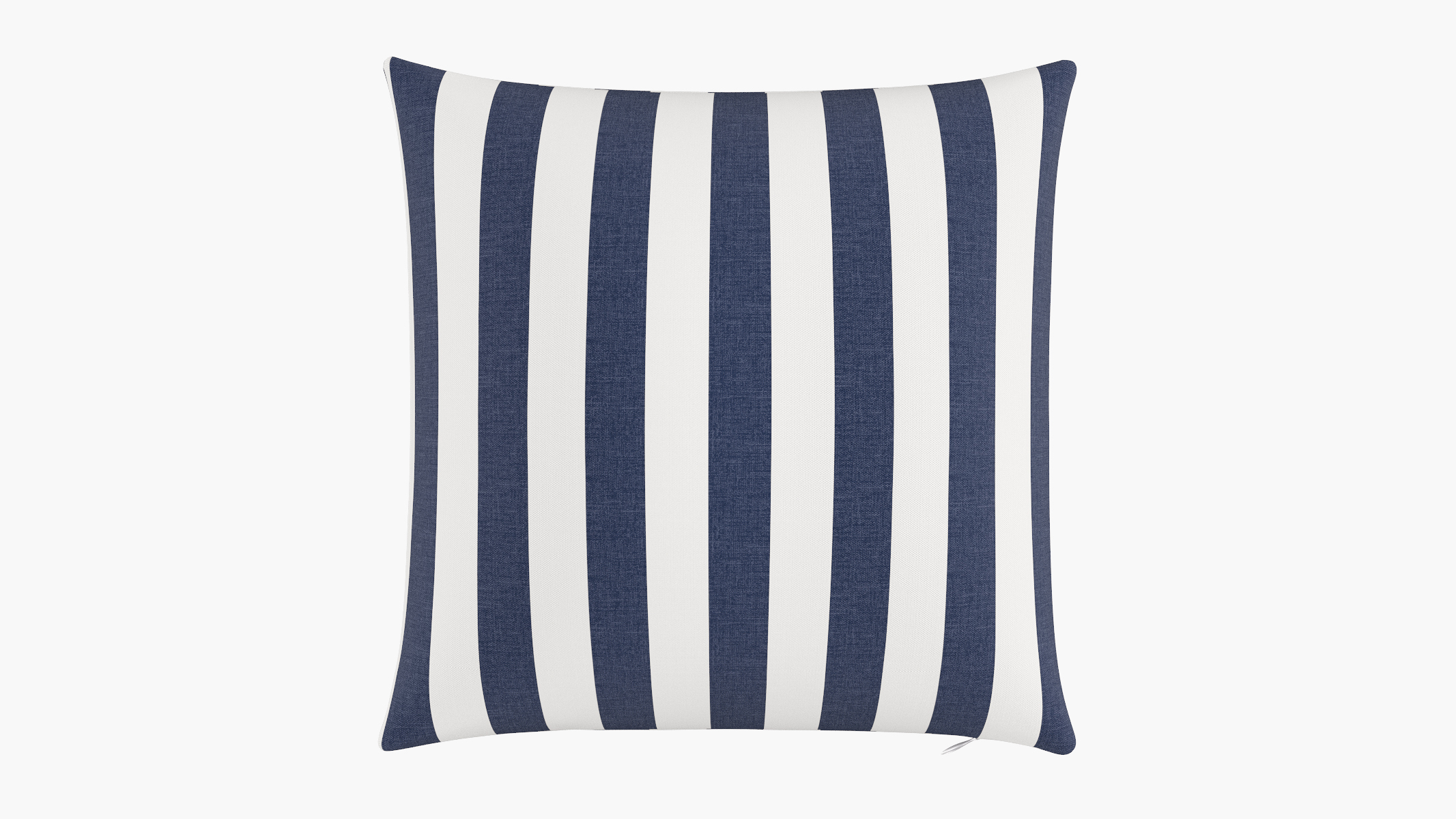Navy Cabana Stripe Upholstered Custom Outdoor 20