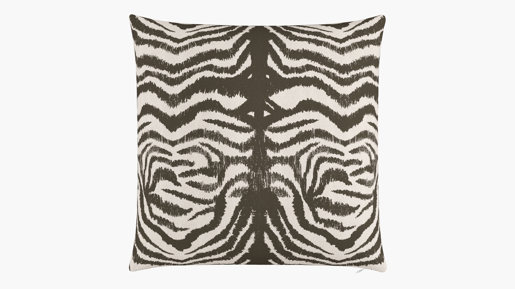 Throw Pillow 26" | Zebra | Feather Down