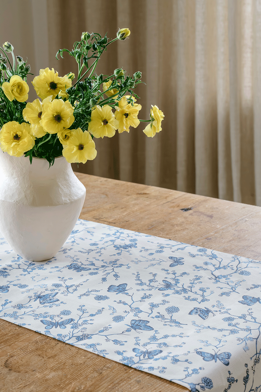 Rattan Solaire Upholstered Custom Table Runner 16