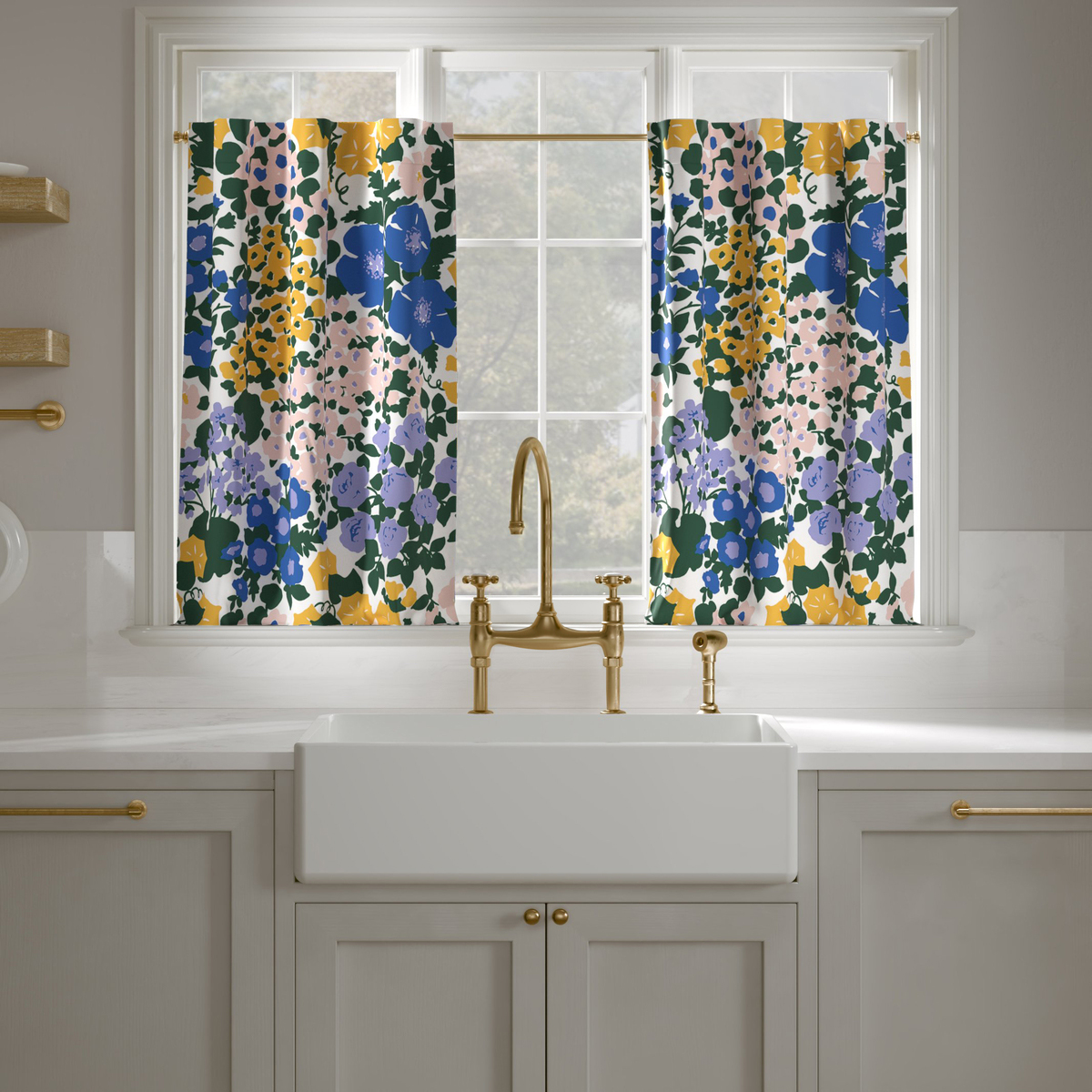 The Inside Linen Cafe Curtains - Thumbnail 2