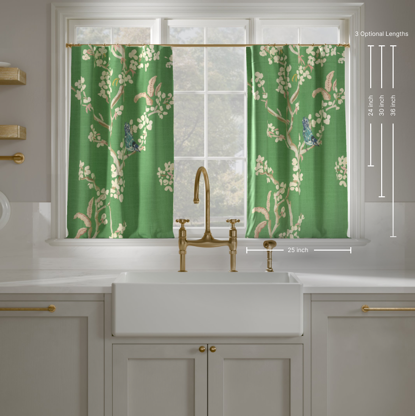 The Inside Linen Cafe Curtains